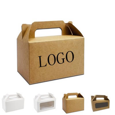 Portable Cake Packaging Paper Box