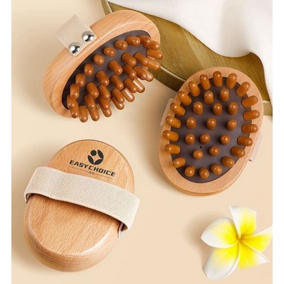 Wood Head Massage Comb
