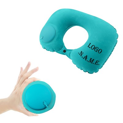 Inflatable U-shaped Neck Pillow