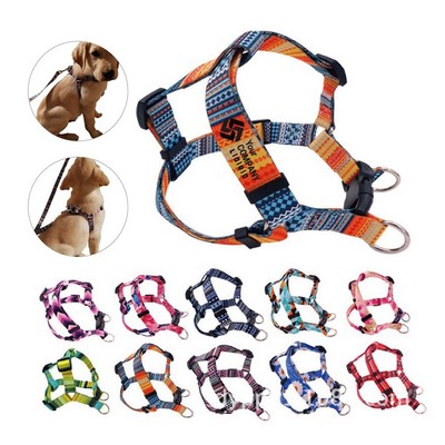 Dye Sublimated Pet Chest Strap