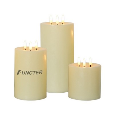 Electronic Candle Remote Control 3 Head 4 x 6"