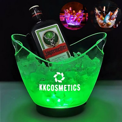 Rechargeable Illuminated Ice Bucket