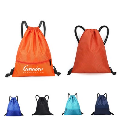 Waterproof Oxford Drawstring Bag