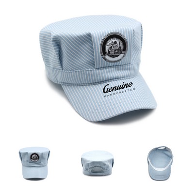 Train Engineer's Flat Top Hat