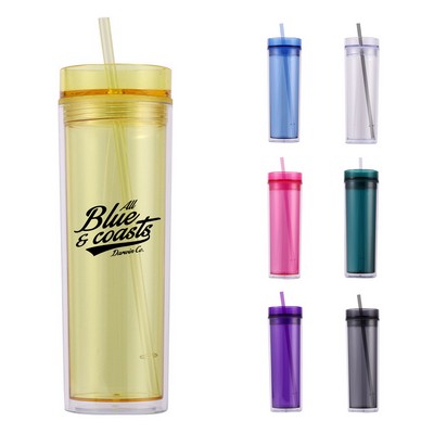 20oz Color Changing Cold Tumbler with Lid and Straw