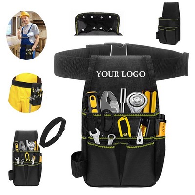 Tool Belt Bag Storage Pouch With Multiple Pockets