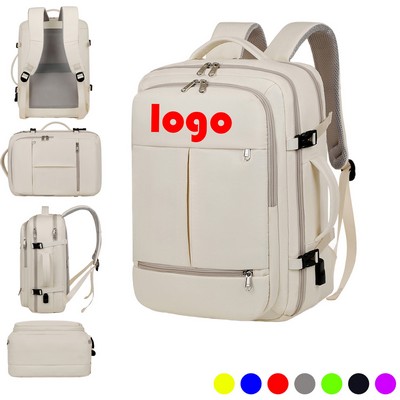 15.6" Computer Backpack Bag Travel Laptop Back Pack Business Expandable Bag for Men and Women