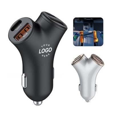 Y Shaped Car Charger