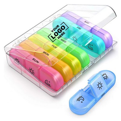 Weekly Pill Organizer Box