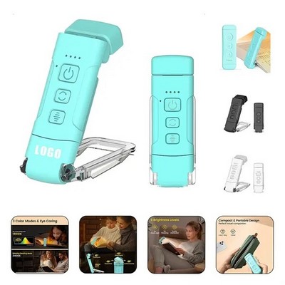 Rechargeable Clip-On Book Light