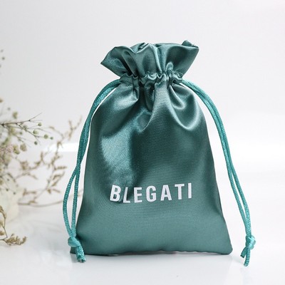 Silk Satin Gift Pouch Jewelry Bags