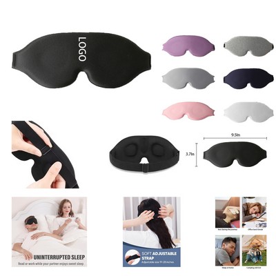 3D Stereoscopic Light-Blocking Eye Mask
