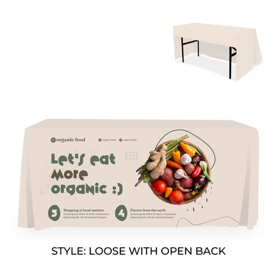 6' RPET Table Cover LOOSE