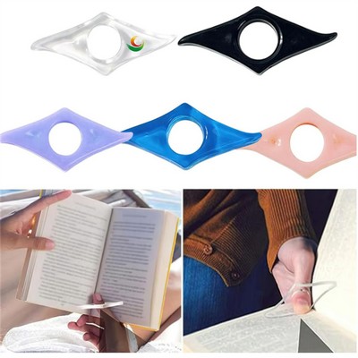 Acrylic Bookmark Colorful Acrylic Thumb Book Holder