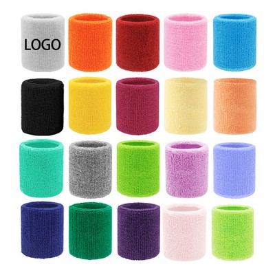 Sweat-Absorbing Sports Wristbands