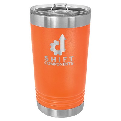 Polar Camel Orange 16 oz. Pint with Slider Lid