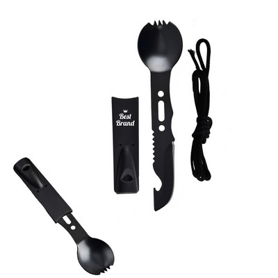 7 In 1 Multi functional Camping Tableware Set