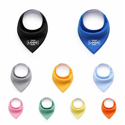 Baby Cotton Triangle Drool Bibs