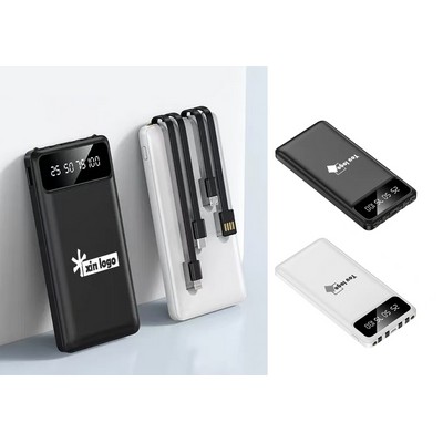 10000mAh Portable Fast Charging Power Bank Charger