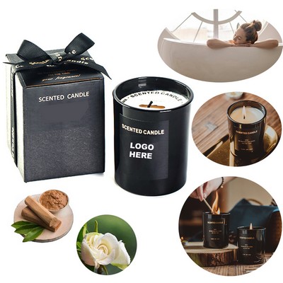 Custom Luxury Aromatherapy Sandalwood Rose Candles Scented Candles for Relaxation