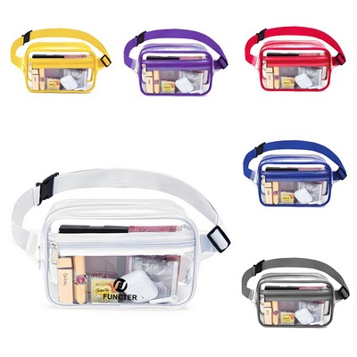 Clear PVC Crossbody Bag Waist Bag