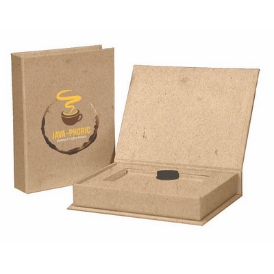 4-7/8 x 3-7/8 x 7/8 Soft Touch Magnetic Gift Card Boxes Custom 4CP Printed