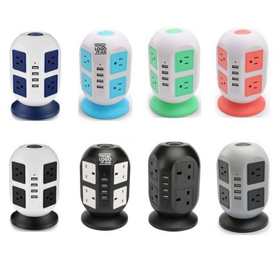 Power Charger Station Tower with USB Ports