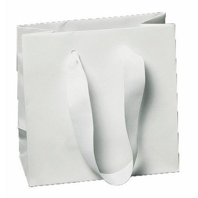 6x6x3 Matte Euro Bag w/Grosgrain Handles 100/ctn