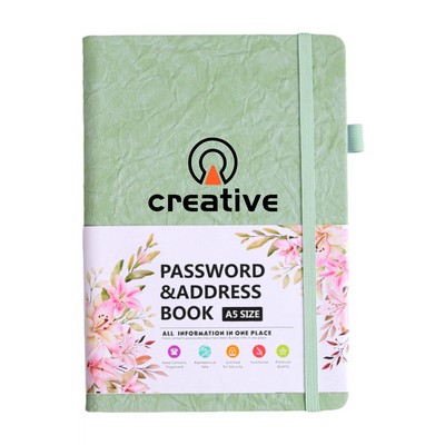 Wrinkled PU Hardcover Notebook