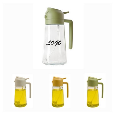 Multi-functional Glass Oil Spray Bottle for Kitchen