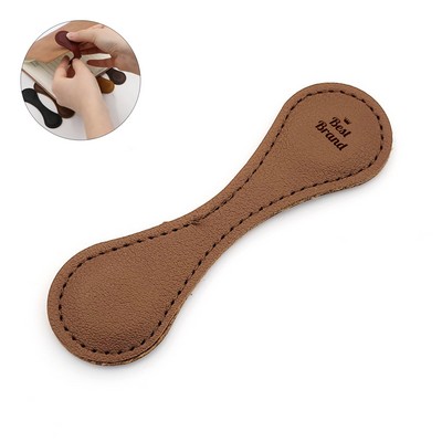 Solid - Color PU Bookmark Clip