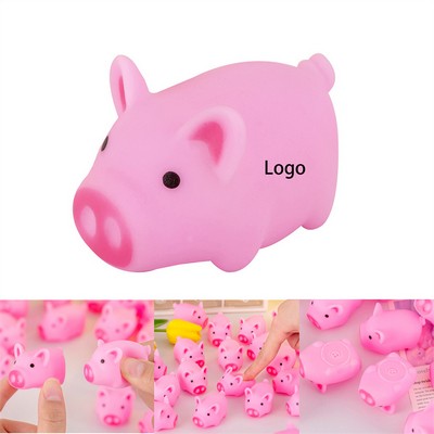 Pink Pig Stress Relief Toy