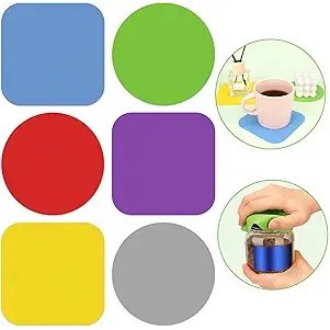5" Silicone Jar Opener Pads