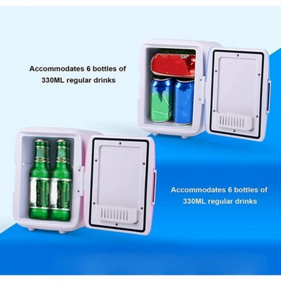 Car Family Dual use Mini Portable 4L Refrigerator & Incubato