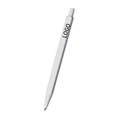 Semi-Metal Retractable Ballpoint Pen
