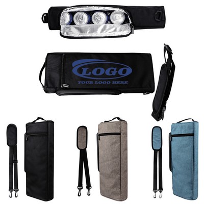 Portable Outdoor Insulated Golf Cooler Bag for Beer and Cans