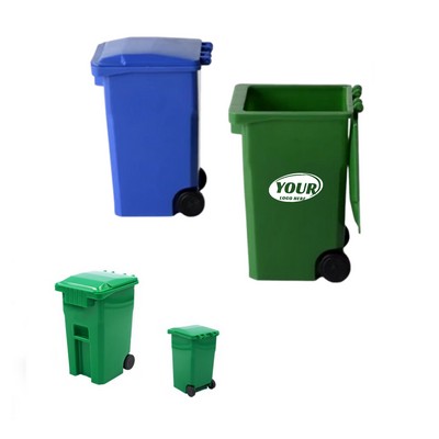 Desktop Mini Trash Can Pen Holder