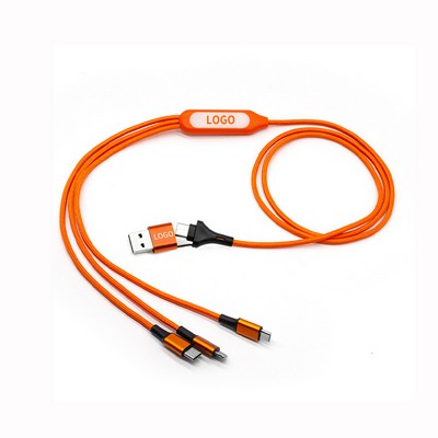 5-In-1 Light-Up Charging Cable