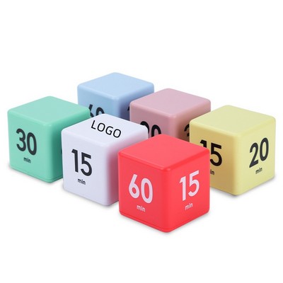 Gravity-Sensing Digital Cube Timer