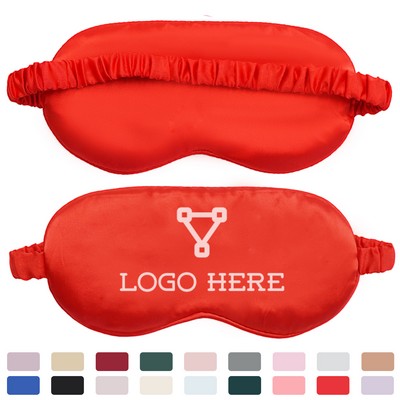 Luxury Double-Sided Imitation Silk Sleep Mask