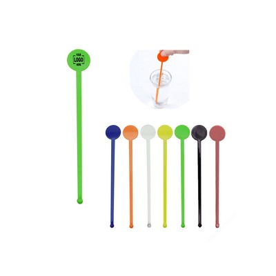 Round-head Plastic Coffee Stirrer