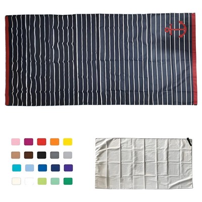 30" x 60" Full Color Micro Fiber Beach Towel