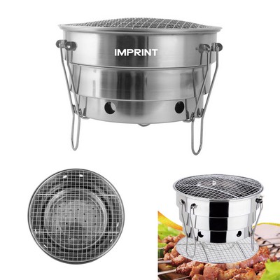 Outdoor Bbq Round Grill