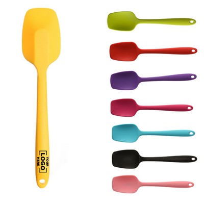 Food-grade silicone round spatula - Baking tool