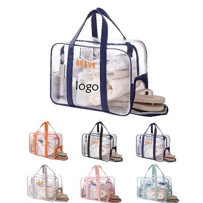 PVC Clear Travel Duffel Bag