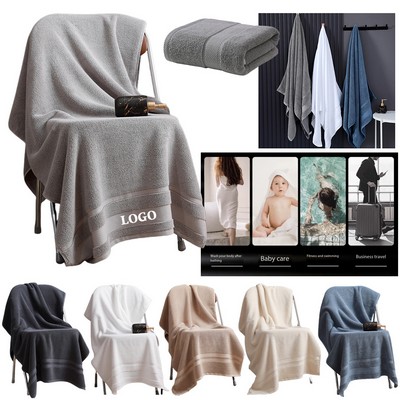 Luxurious 63" x 31.5" Bath Towel