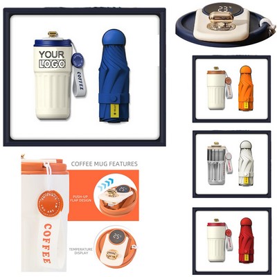 Souvenir Cup & Umbrella Combo Gift Set