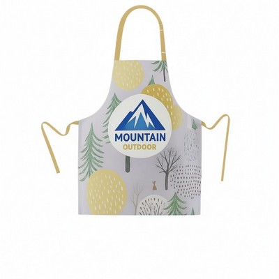 Sublimated Bib Apron (Poly Canvas)