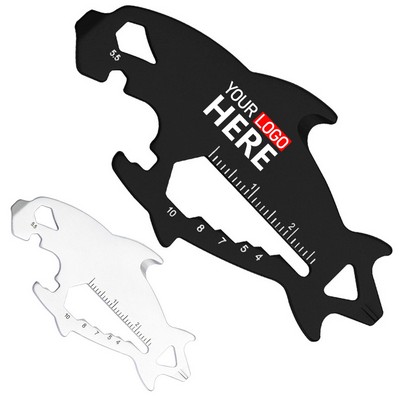 13" 1 Shark Shaped Keychain Bottle Opener
