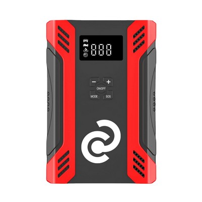 1500A Car Jumper & Inflator Combo with Accessories & Gift Box - 8000mAh